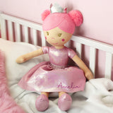 Personalised Princess Rag Doll: 1 - Teddy Bears & Soft Toys By Gift Moments