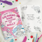 Personalised Princess & Unicorn Colouring Book - Shop Books At Gift Moments - 3