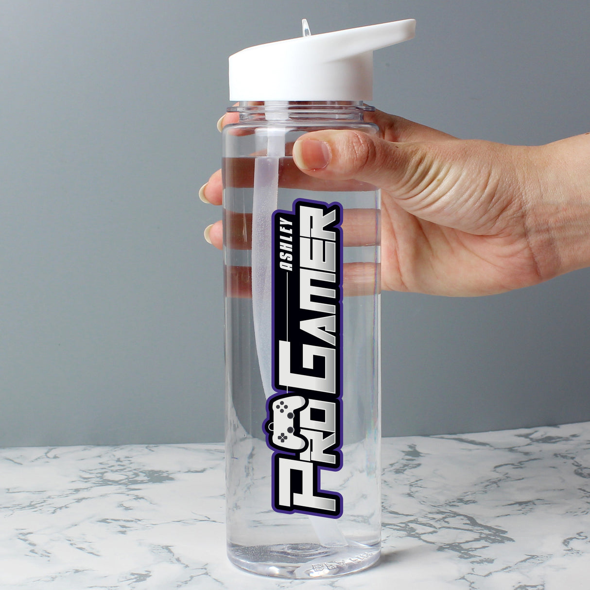 Personalised Pro Gamer Water Bottle: 2 - Water Bottles By Gift Moments