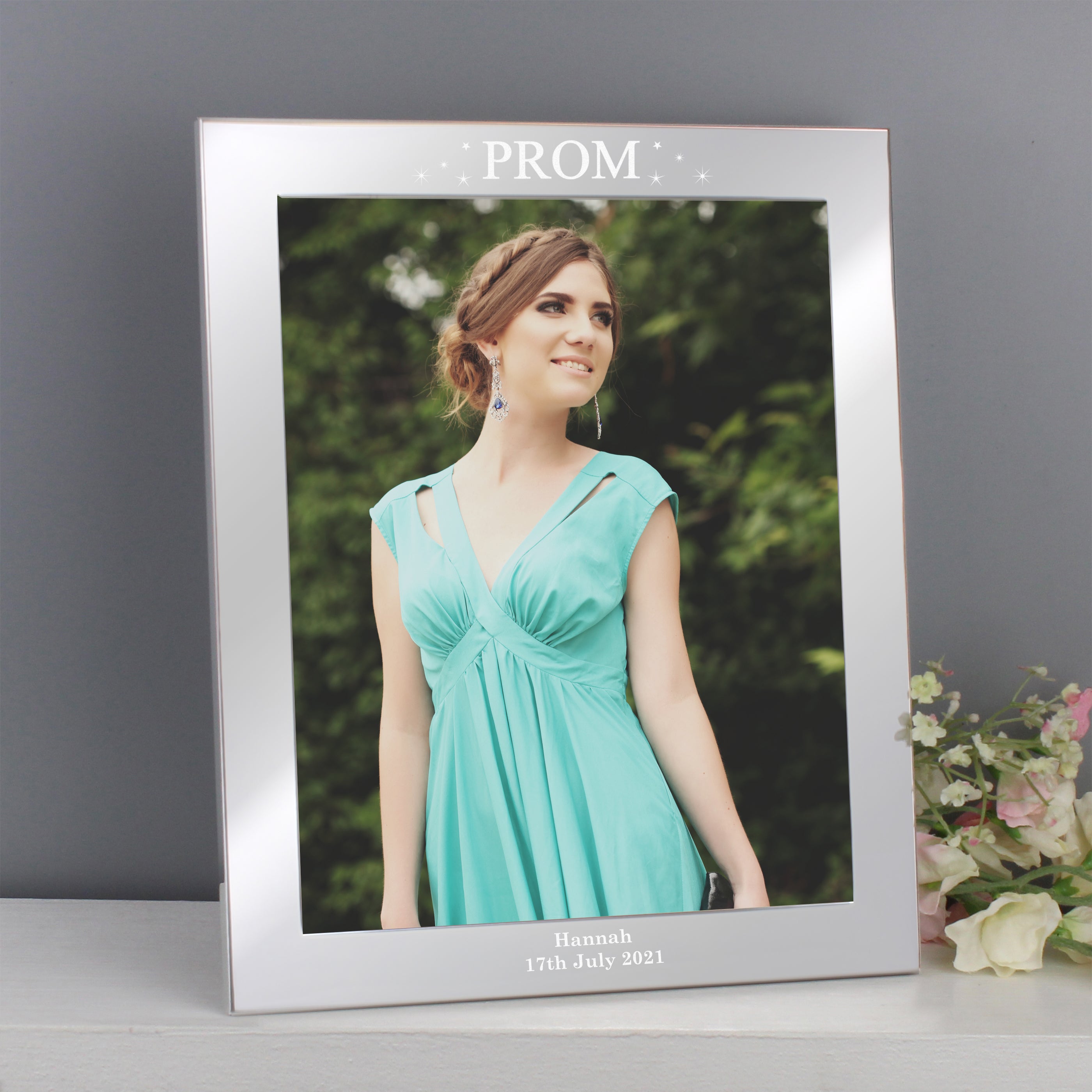 Personalised Prom Night 10x8 Silver Photo Frame - Shop Photo Frames At Gift Moments - 1