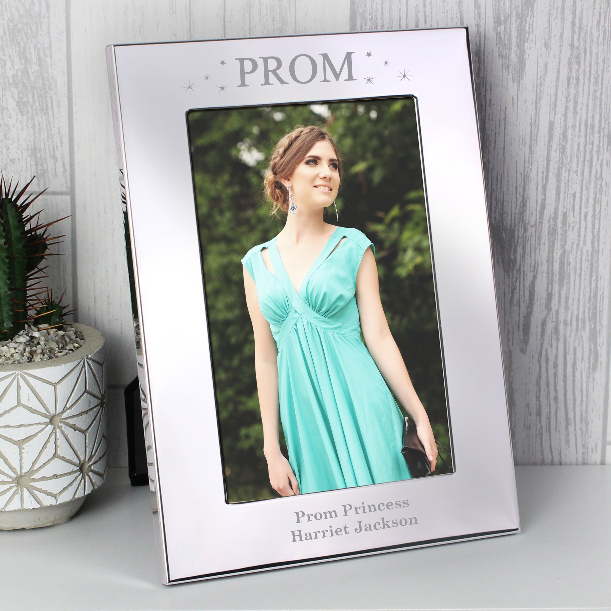 Personalised Prom Night 6x4 Silver Photo Frame: 1 - Photo Frames By Gift Moments