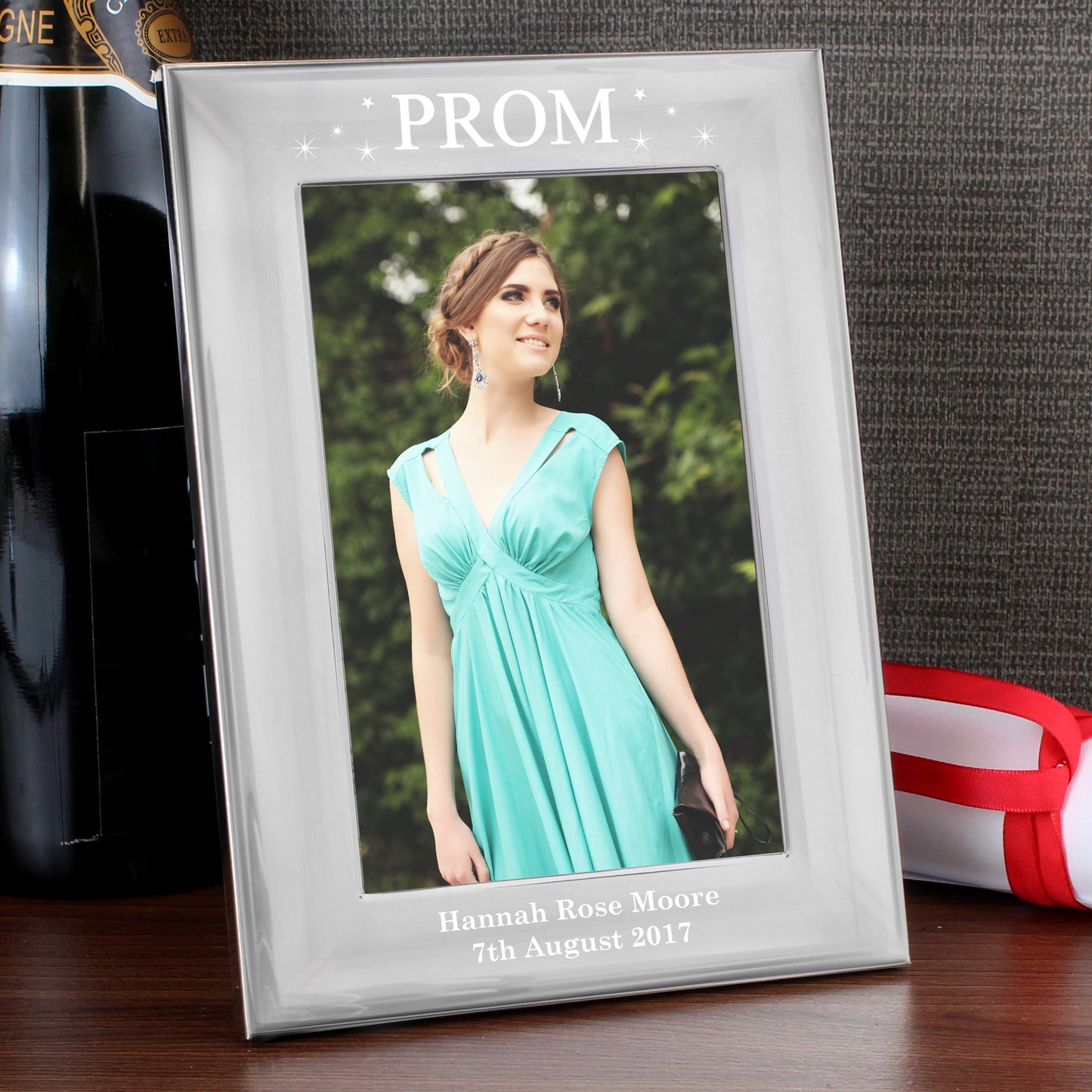 Personalised Prom Night 6x4 Silver Photo Frame: 3 - Photo Frames By Gift Moments