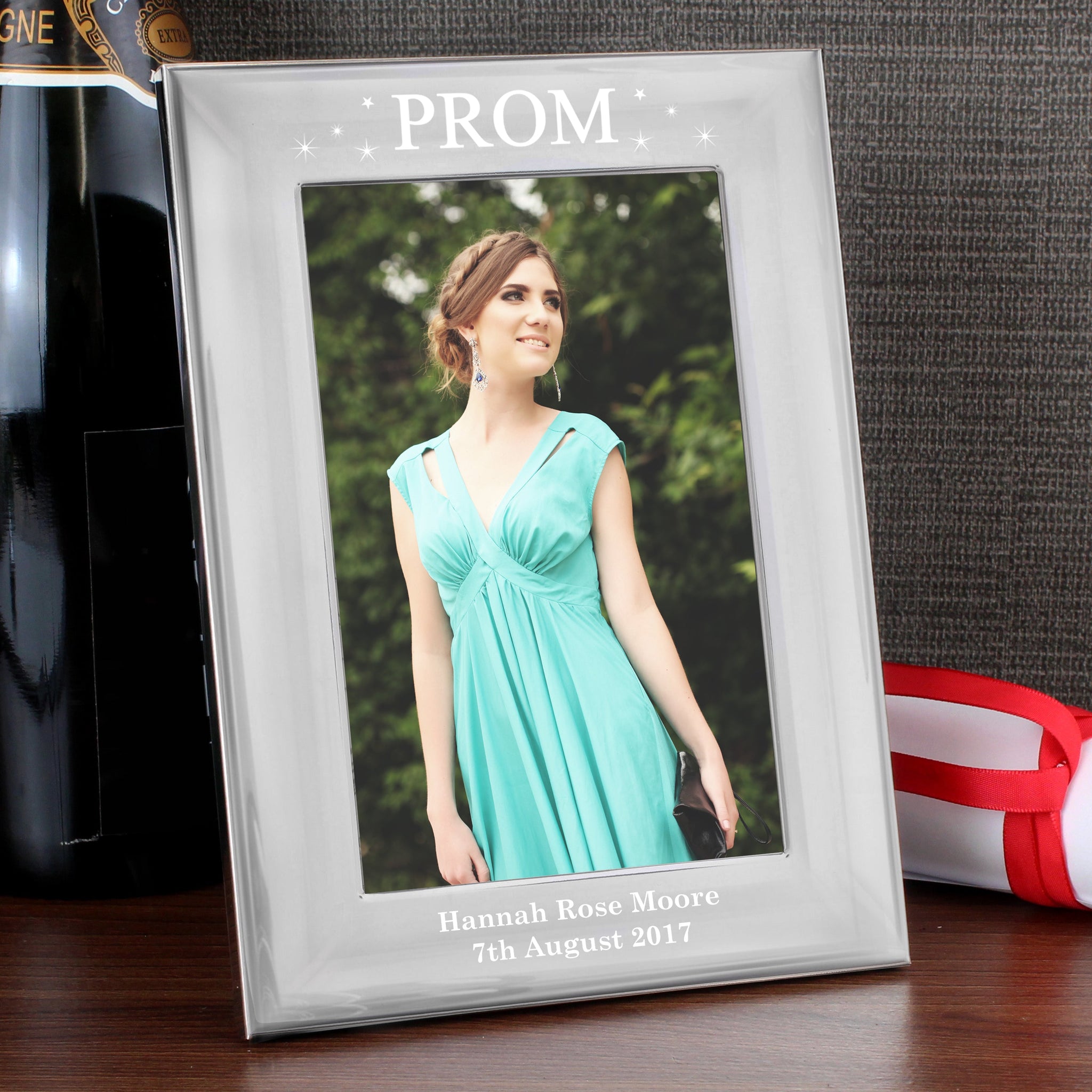 Personalised Prom Night 6x4 Silver Photo Frame: 3 - Photo Frames By Gift Moments