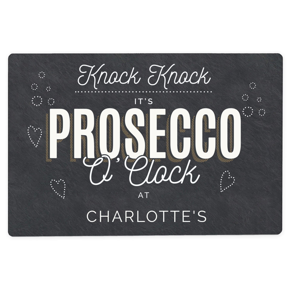 Personalised Prosecco Metal Sign: 3 - Signs & Plaques By Gift Moments