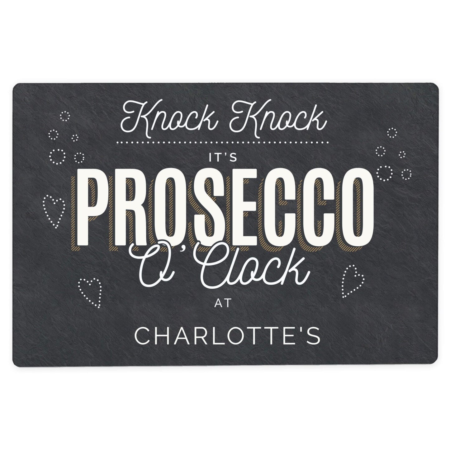 Personalised Prosecco Metal Sign: 3 - Signs & Plaques By Gift Moments