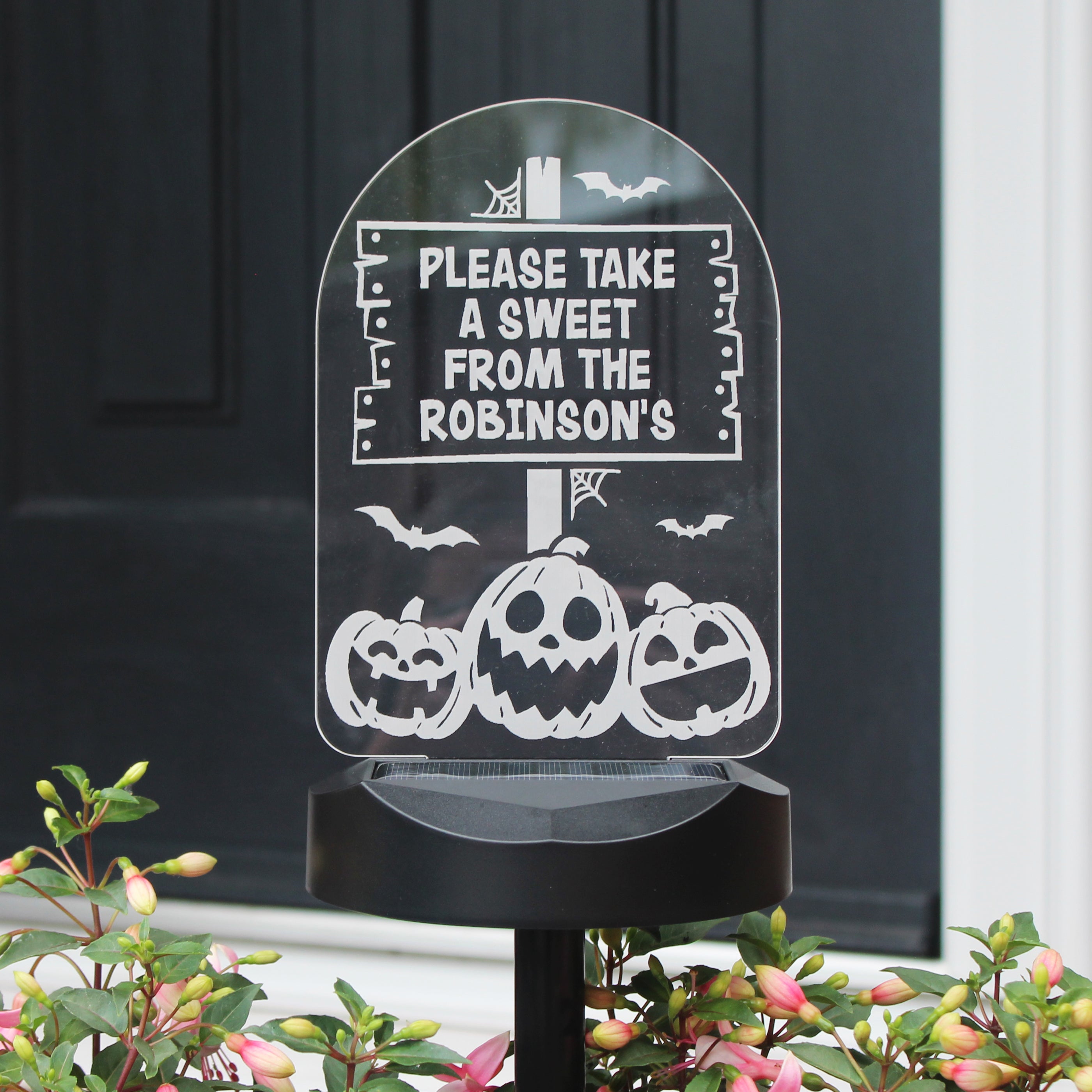 Personalised Pumpkin Patch Halloween Solar Light - Shop Solar Lights At Gift Moments - 5