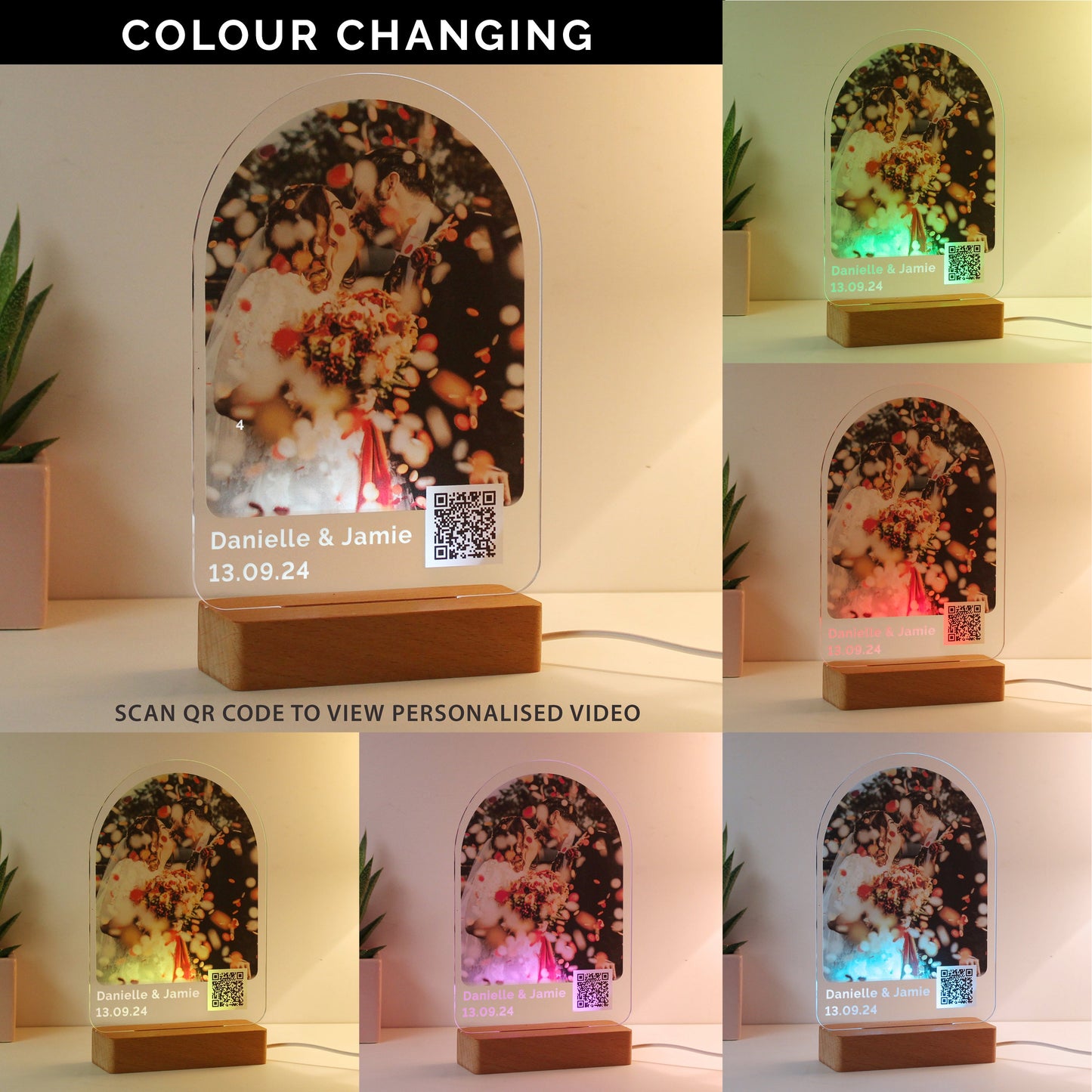 Personalised QR Photo Upload LED Light: 3 - LED Lighting By Gift Moments