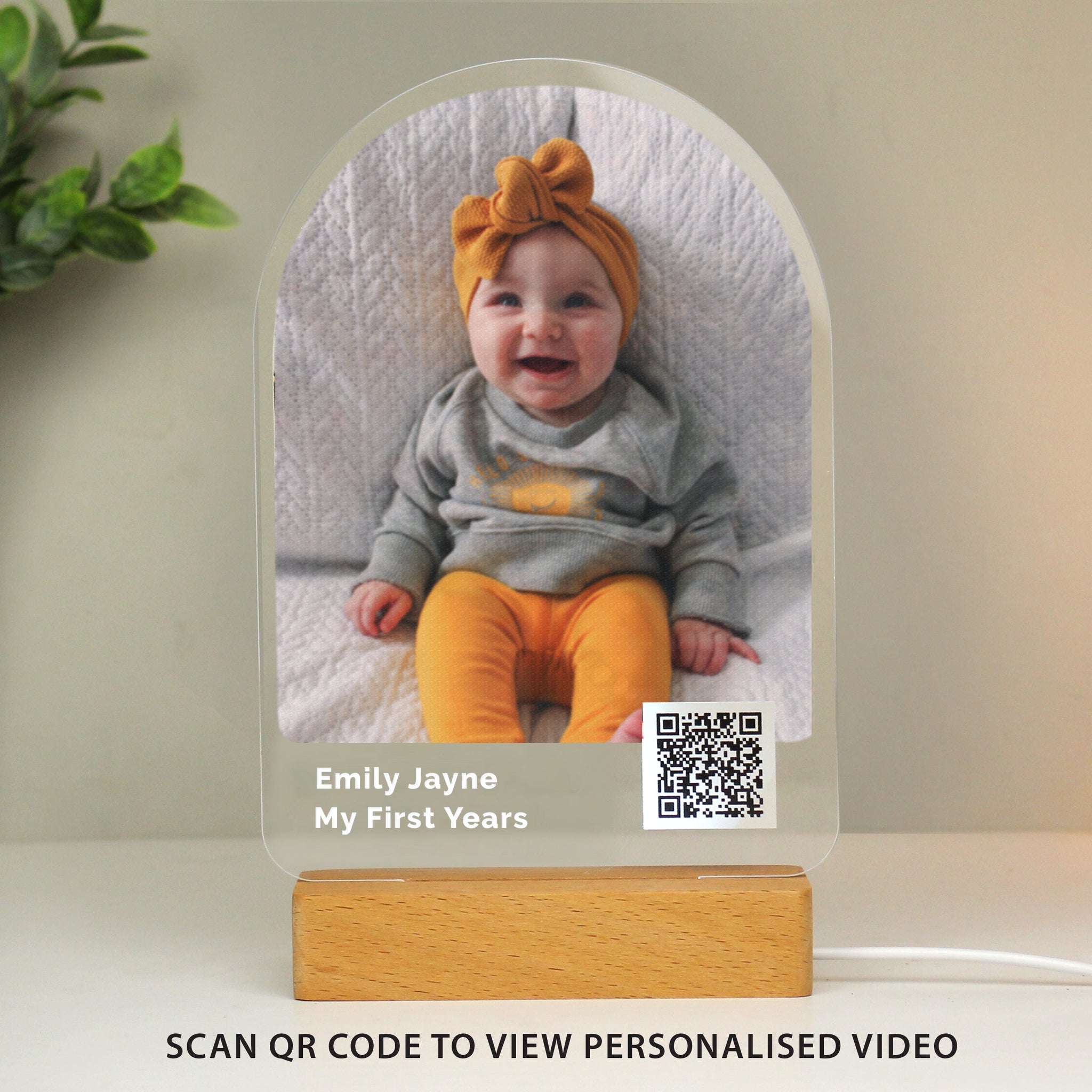 Personalised QR Photo Upload LED Light: 9 - LED Lighting By Gift Moments