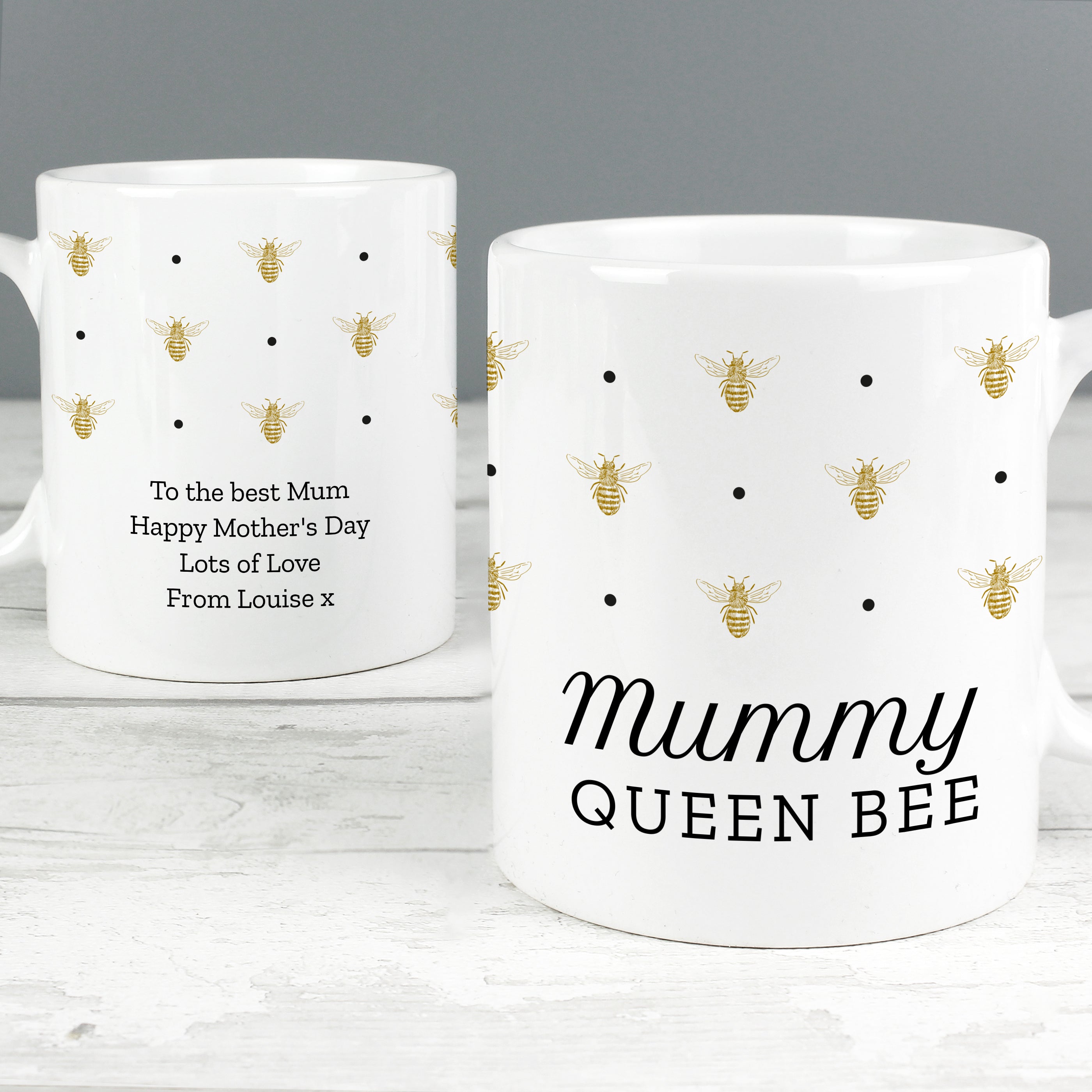 Personalised Queen Bee Mug - Shop Mugs At Gift Moments - 3