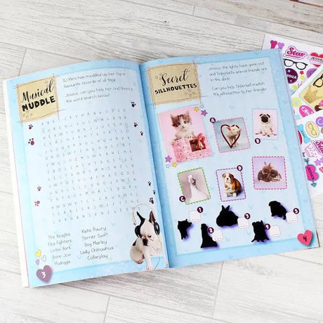 Personalised Rachael Hale Adorable Animals Activity Book With Stickers: 4 - Books By Rachael Hale