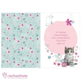 Personalised Rachael Hale Cute Kitten Card: 4 - Greeting Cards By Rachael Hale
