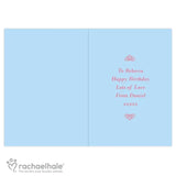 Personalised Rachael Hale Fabulous Birthday Card: 4 - Greeting Cards By Rachael Hale