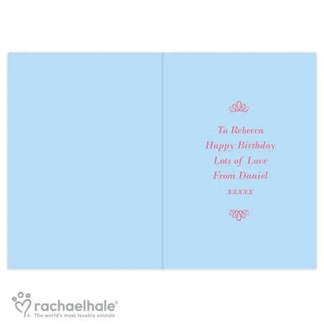 Personalised Rachael Hale Fabulous Birthday Card: 4 - Greeting Cards By Rachael Hale