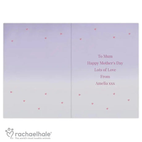 Personalised Rachael Hale ’Just for You’ Kitten Card: 4 - Greeting Cards By Rachael Hale