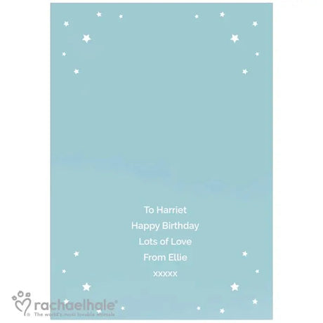 Personalised Rachael Hale Purr-fect Birthday Card: 4 - Greeting Cards By Rachael Hale