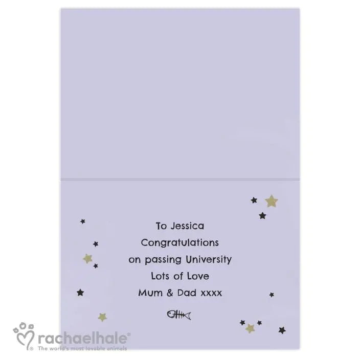 Personalised Rachael Hale You’re the Cats Whiskers Card: 4 - Greeting Cards By Rachael Hale