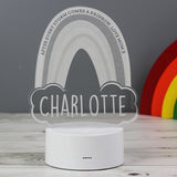 Personalised Rainbow LED Colour Changing Night Light: 8 - LED Lighting By Gift Moments