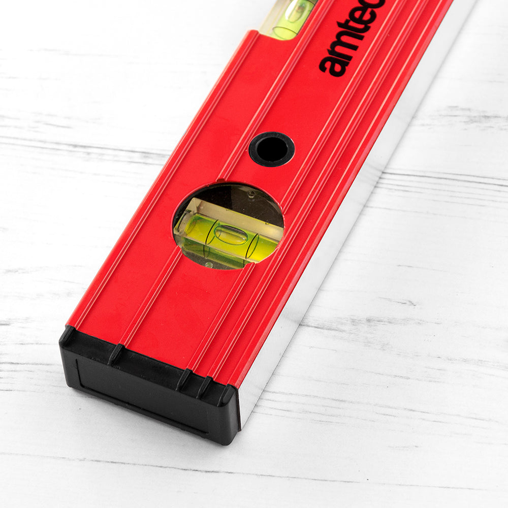 Personalised Red 300mm Spirit Level: 4 - Tools & Storage By Gift Moments