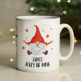 Personalised Red Gonk Christmas Mug: 3 - Mugs By Gift Moments