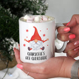 Personalised Red Gonk Christmas Mug: 6 - Mugs By Gift Moments