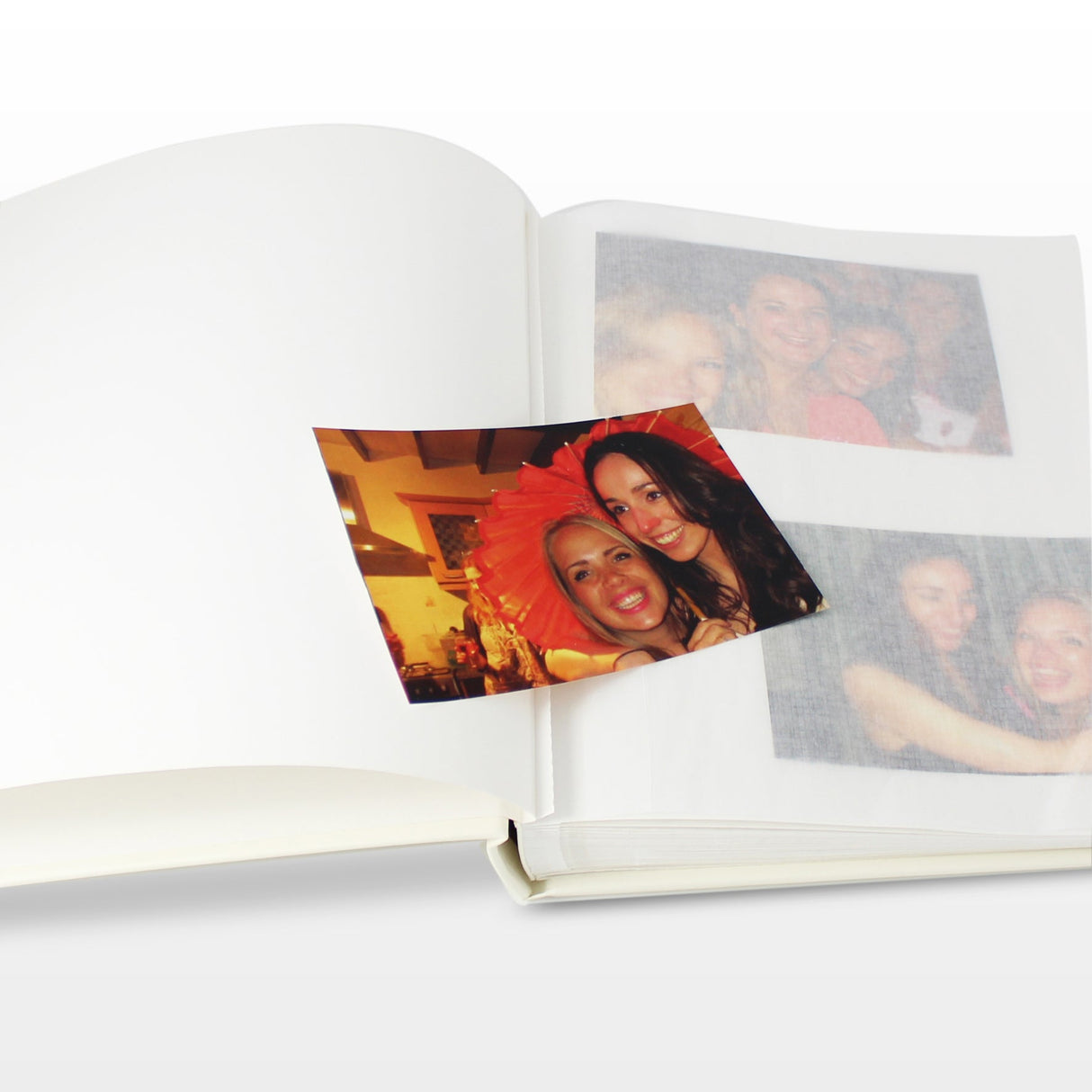 Personalised Red Square Traditional Photo Album: 4 - Photo Albums By Gift Moments