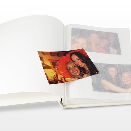 Personalised Red Square Traditional Photo Album: 4 - Photo Albums By Gift Moments