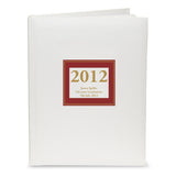 Personalised Red Square Traditional Photo Album: 2 - Photo Albums By Gift Moments