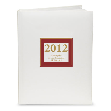 Personalised Red Square Traditional Photo Album: 2 - Photo Albums By Gift Moments