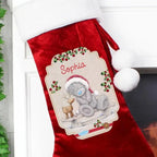Personalised Me to You Reindeer Luxury Red Stocking - Shop Christmas Stockings At Gift Moments - 3