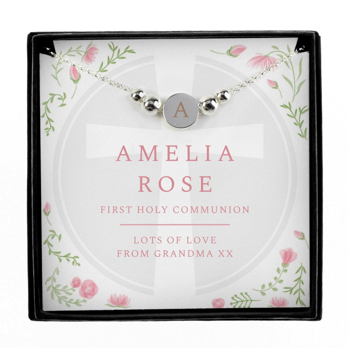 Personalised Religious Bracelet & Box: 4 - Bracelets By Gift Moments