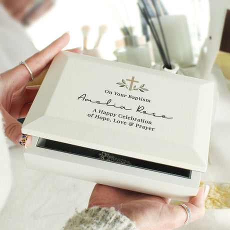 Personalised Religious Ceremony Jewellery Box: 3 - Jewellery Boxes By Gift Moments