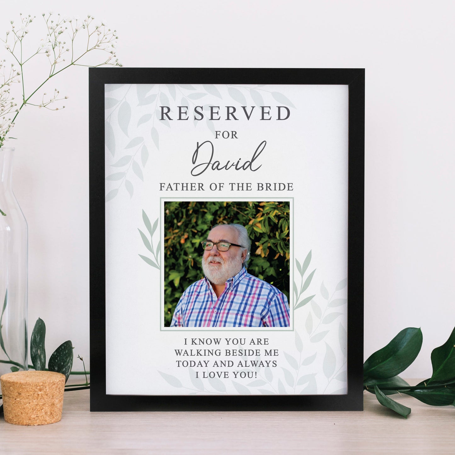 Personalised Reserved For Photo Framed Prints: 5 - Framed Prints By Gift Moments