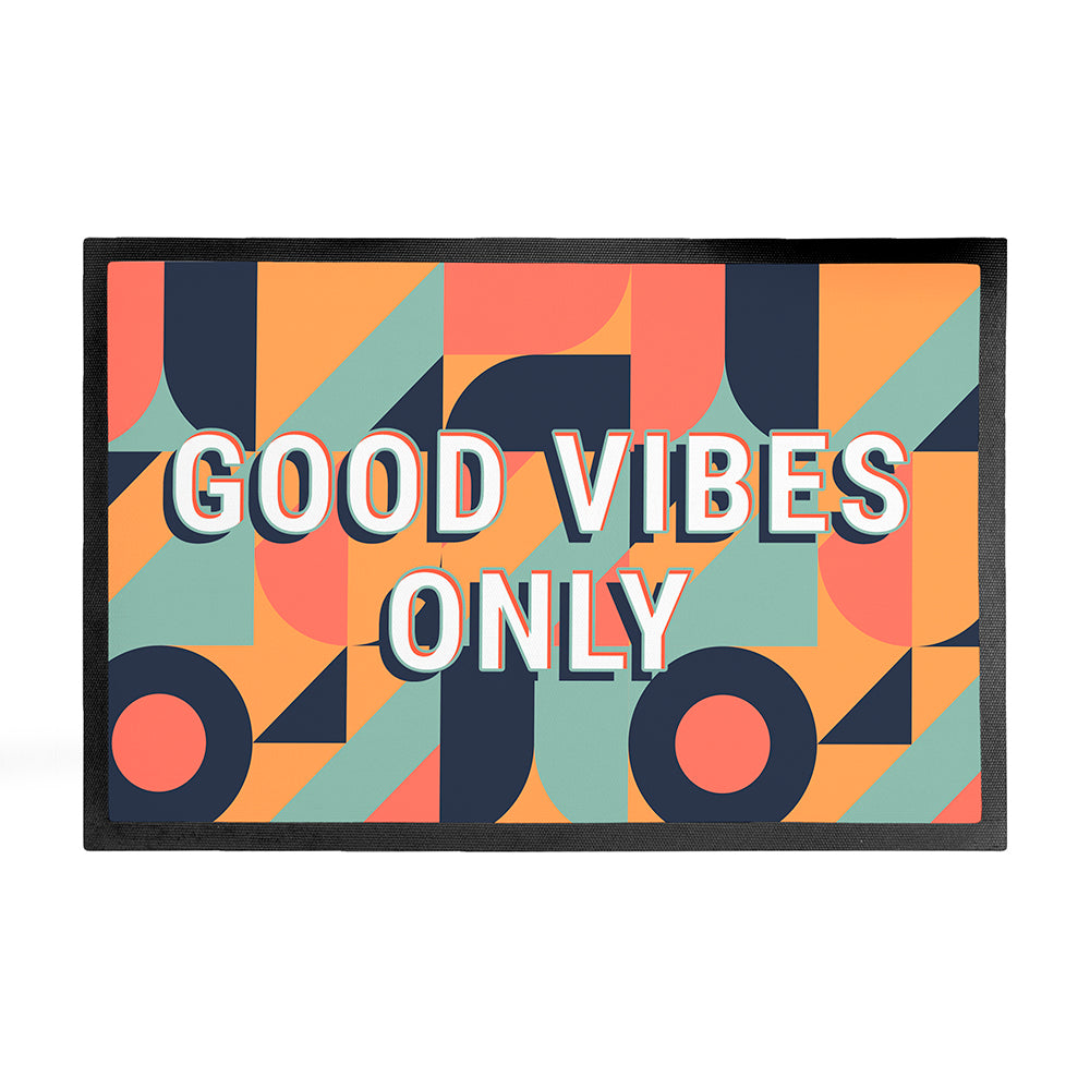 Personalised Retro Pattern Doormat: 7 - Doormats By Gift Moments