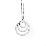 Personalised Rings of Love Necklaces: 10 - Necklaces By Gift Moments