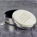Personalised Round Trinket Box - Shop Trinket Boxes At Gift Moments - 1
