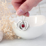 Personalised Russian Ring Crystal Necklaces: 5 - Necklaces By Gift Moments
