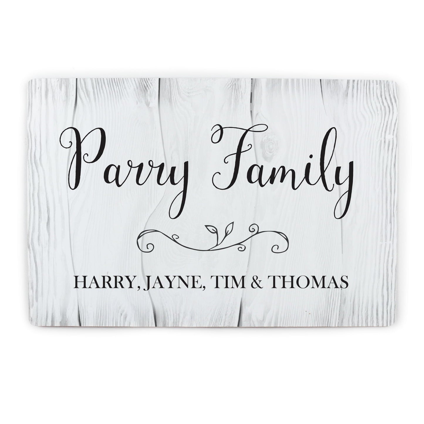Personalised Rustic Metal Sign: 3 - Signs & Plaques By Gift Moments