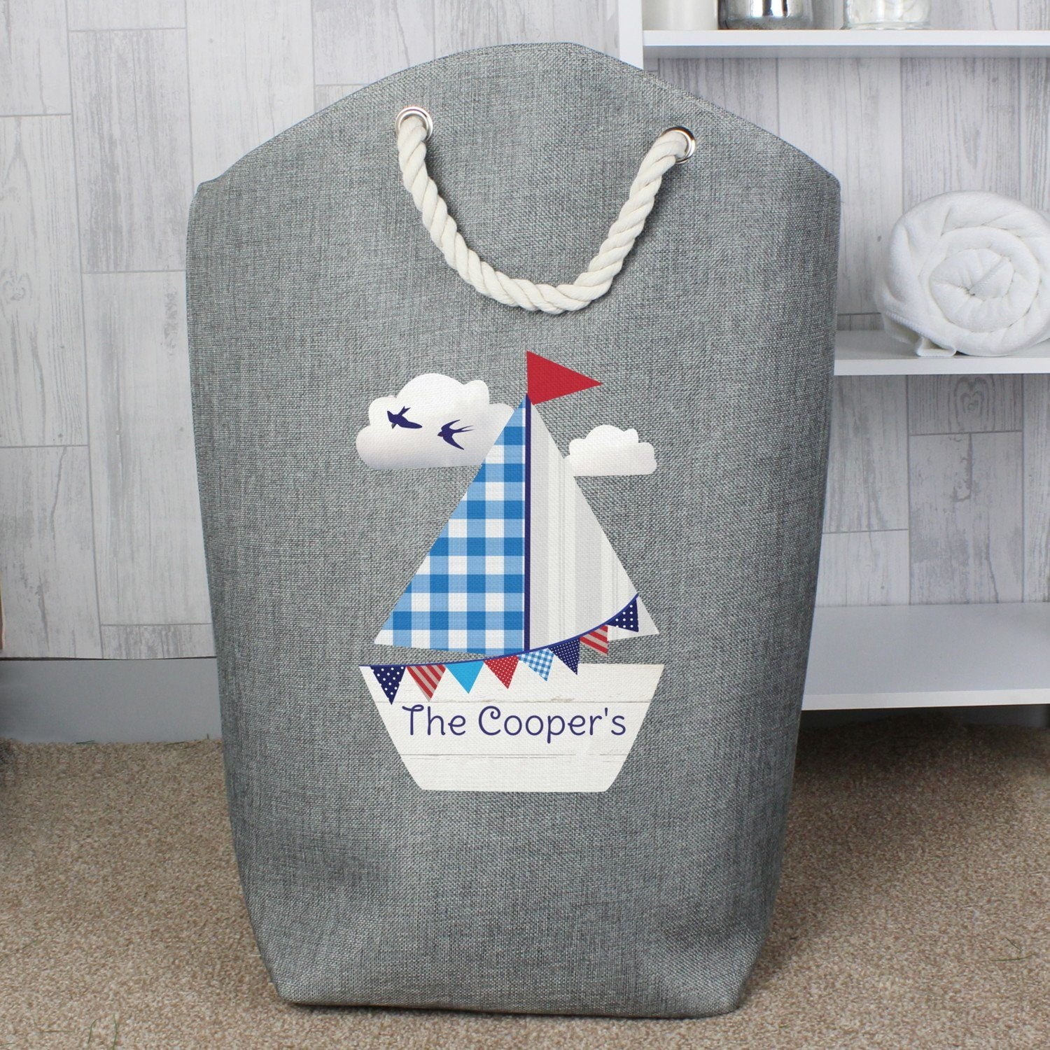 Personalised Sailboat Storage Bag: 2 - Storage By Gift Moments