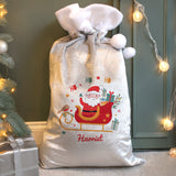 Personalised Santa Sleigh Christmas Sack: 1 - Christmas Sacks By Gift Moments