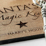 Personalised Santa’s Magic Key: 3 - Keyrings By Gift Moments