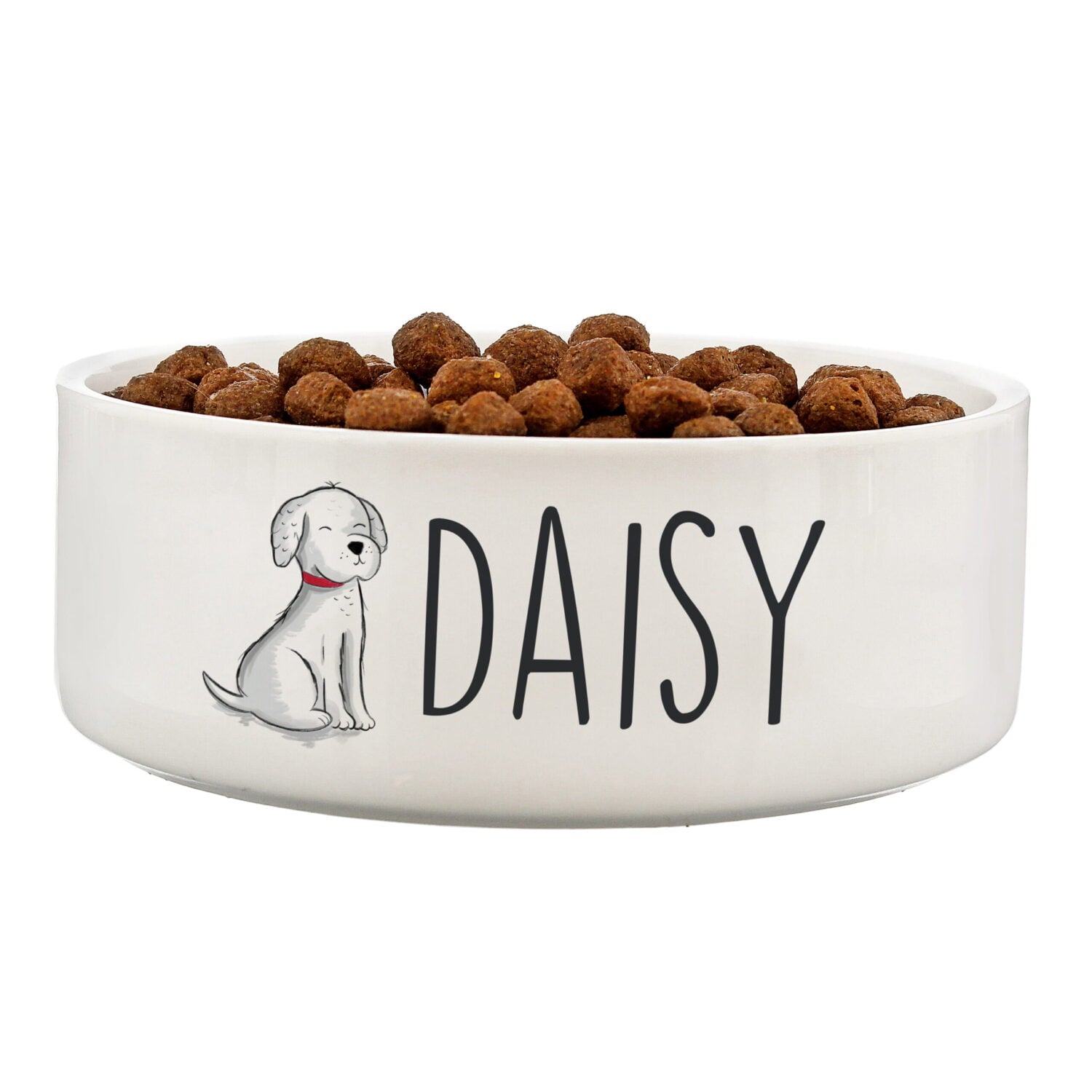 Personalised Scribble Dog 14cm Medium Pet Bowl: 4 - Pet Products By Gift Moments