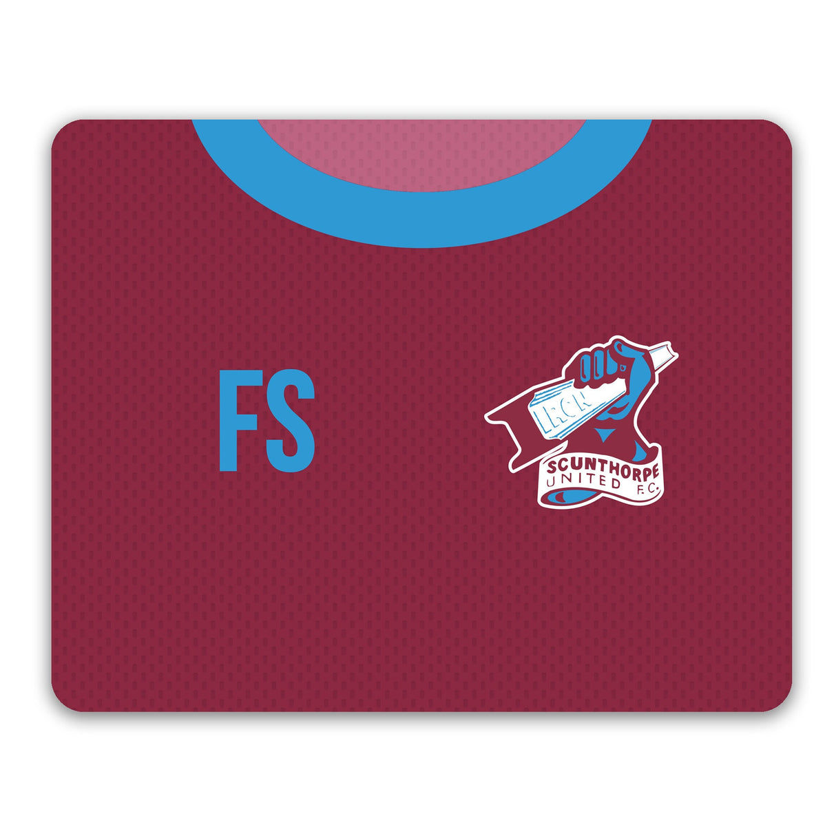 Personalised Scunthorpe United FC Crest Mouse Mat: 1 - Tech Accessories By Scunthorpe United