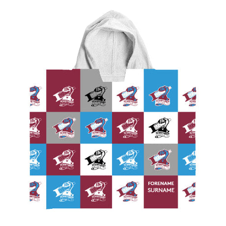 Personalised Scunthorpe United FC Kids Hooded Towel: 1 - Towels By Scunthorpe United