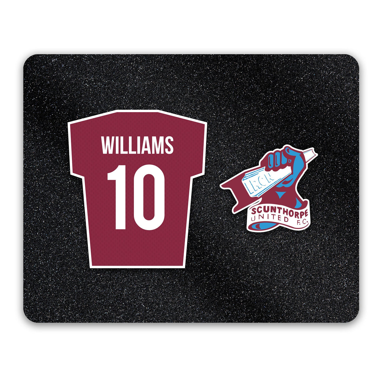 Personalised Scunthorpe United FC Shirt Mouse Mat: 1 - Tech Accessories By Scunthorpe United