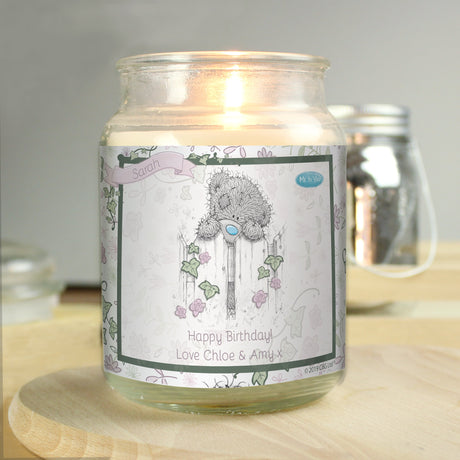 Personalised Me to You Secret Garden Large Candle Jar: 4 - Candles