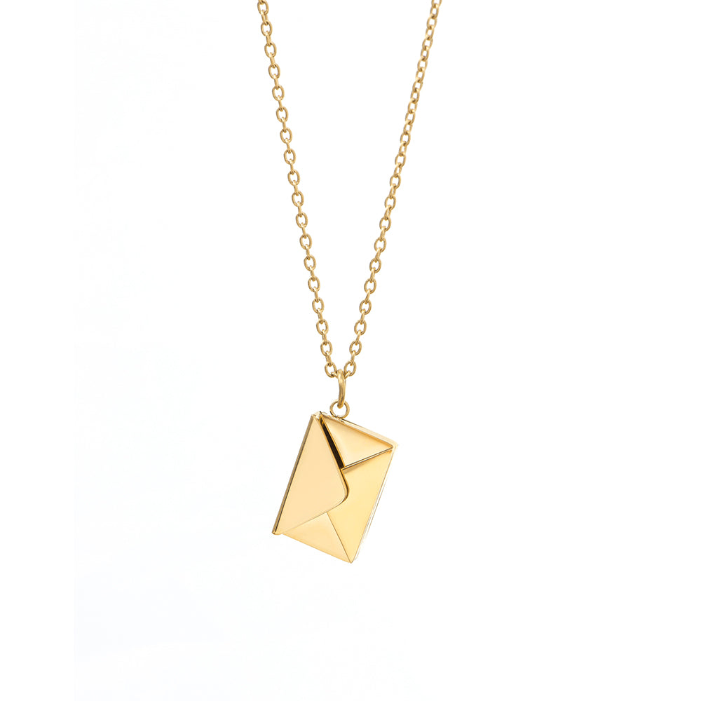 Personalised Secret Message Envelope Necklaces: 12 - Necklaces By Gift Moments