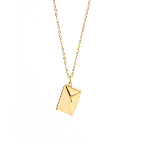 Personalised Secret Message Envelope Necklaces: 12 - Necklaces By Gift Moments
