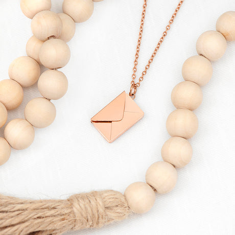 Personalised Secret Message Envelope Necklaces: 9 - Necklaces By Gift Moments