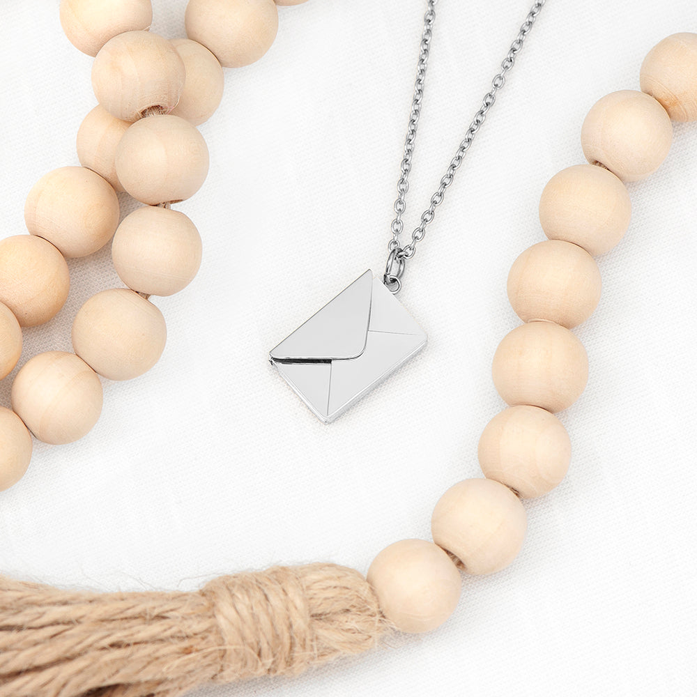 Personalised Secret Message Envelope Necklaces: 8 - Necklaces By Gift Moments