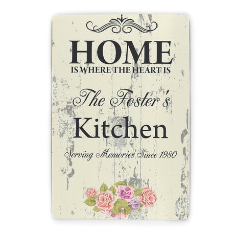 Personalised Shabby Chic Sign: 2 - Signs & Plaques By Gift Moments